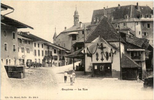 Gruyeres - La Rue