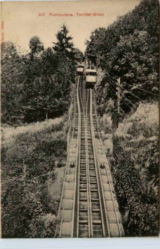 Funiculaire - Territet-Glion