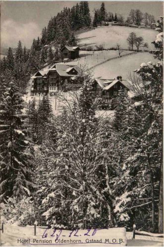 Gstaad - Hotel Pension Oldenhorn