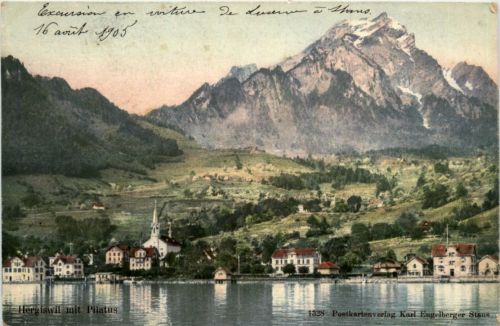 Hergiswil mit Pilatus