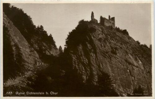 Ruine Lichtenstein bei Chur