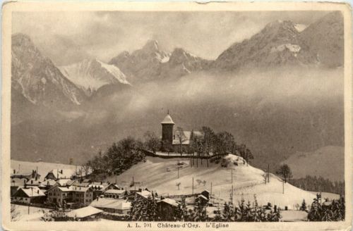 Chateau d Oex - L Eglise