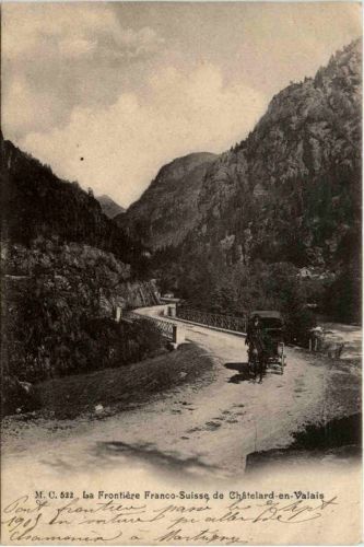 La Frontiere de Chatelard en Valais