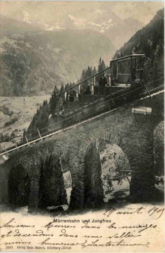 Mürrenbahn und Jungfrau