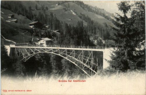 Brücke bei Adelboden