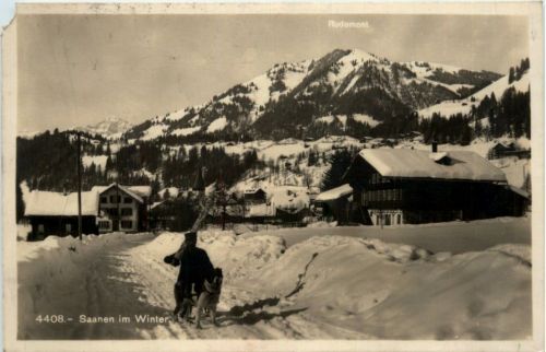 Saanen im Winter