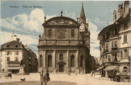 Yverdon - Place du Chateau