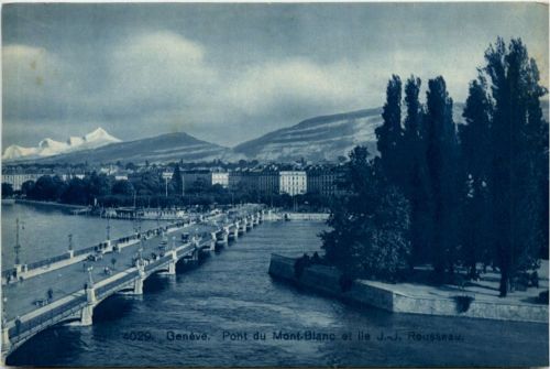 Geneve - Pont du Mont Blanc