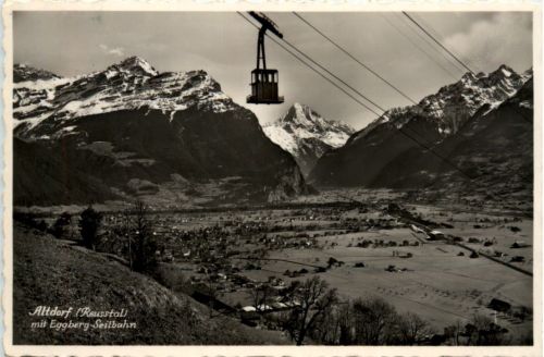 Altdorf mit Eggberg Seilbahn