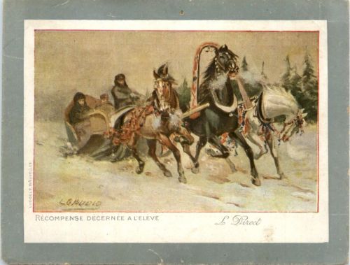 Le Traineau - horse