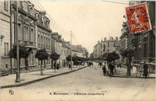 Montlucon - L Avenue Jules Ferry