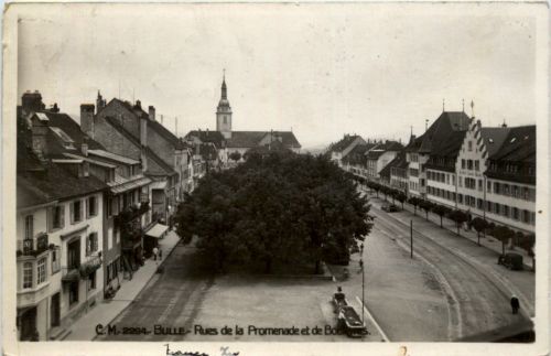 Bulle - Rues de la Promenade