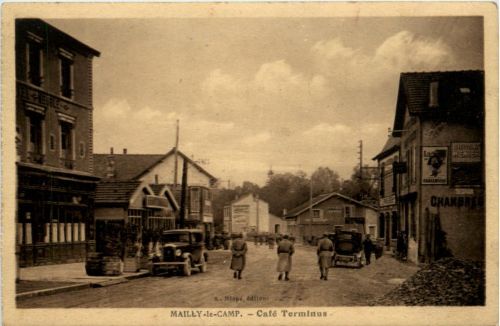 Mailly le Camp - Cafe Terminus