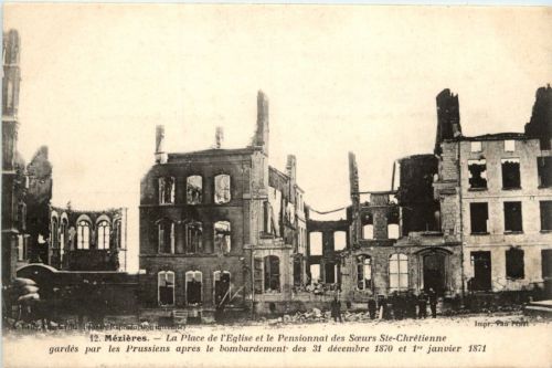 Mezieres - La Place de l Eglise