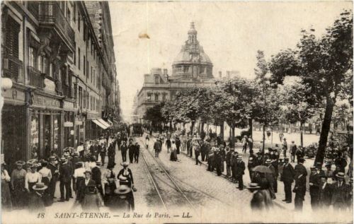 Saint Etenne - La Rue de Paris