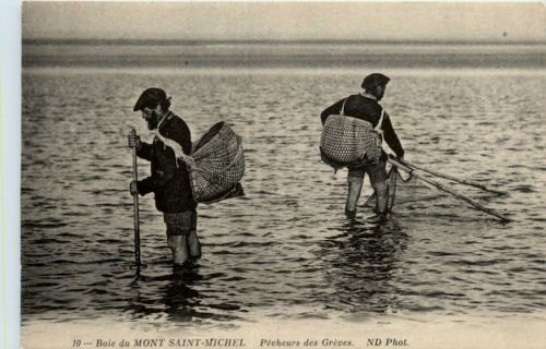 Mont Saint Michel - Pecheurs des Greves