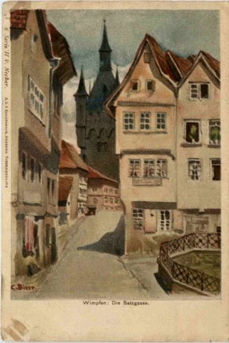 Wimpfen - Die Salzgasse
