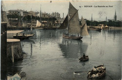 Royan - La Rentree au Port