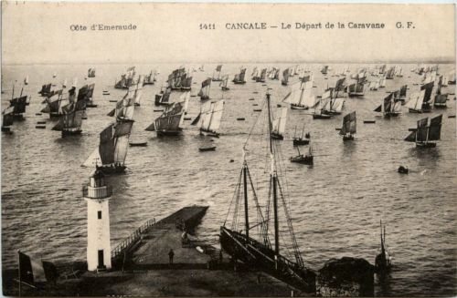 Cancale - Depart de la Caravane
