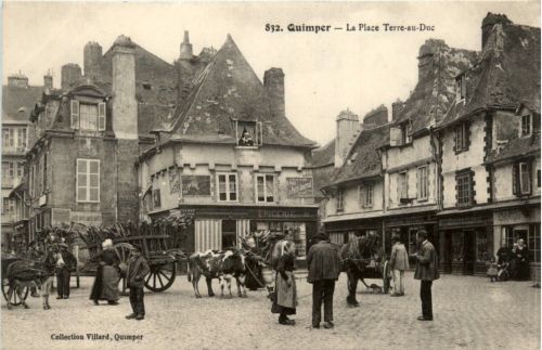 Quimper - La Place Terre au Duc