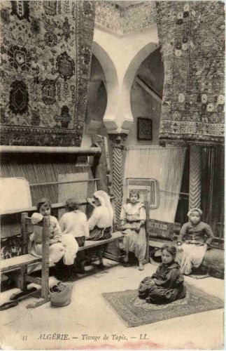 Algerie - Tissage de Tapis