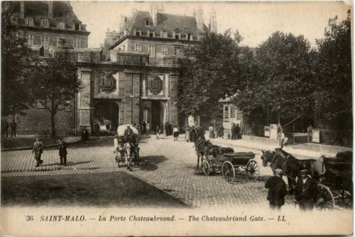 Saint Malo - La Porte Chateaubriand
