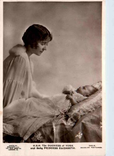 The Duchess of York and Princess Elizabeth