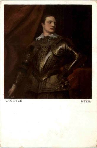 Künstlerkarte van Dyck - Ritter