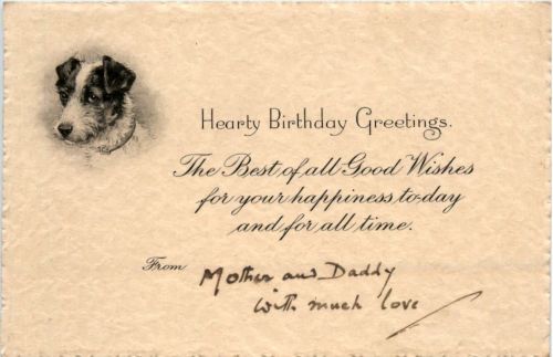 Happy Birthday - Dog Hund