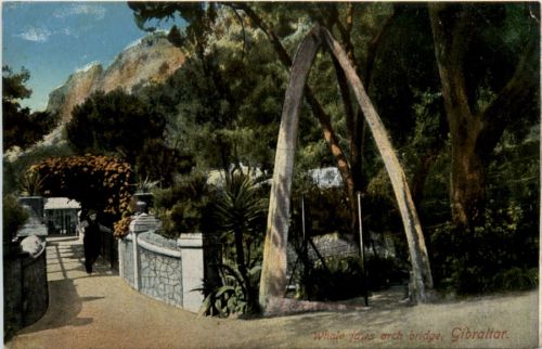 Gibraltar - Whale jaws arch bridge