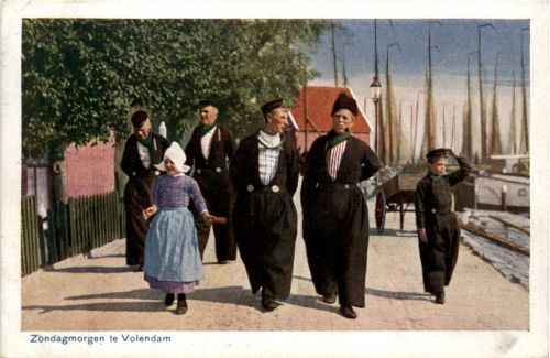 Zondagmorgen te Volendam