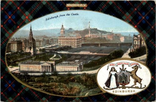 Edinburgh from the Castle