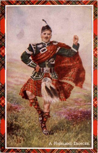 A Highland Dancer