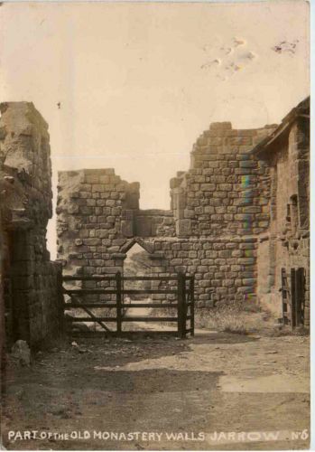 Jarrow - Part of the old Monastery Walls