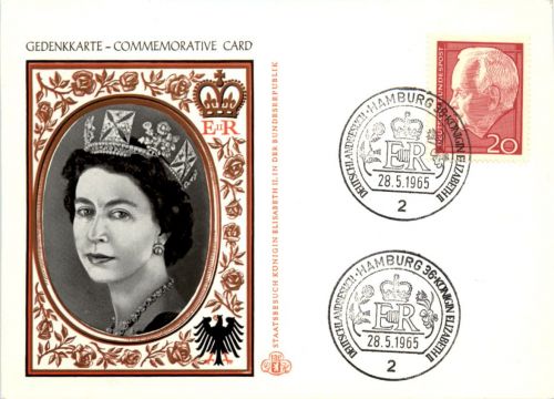 Queen Elisabeth - Deutschlandbesuch 1965