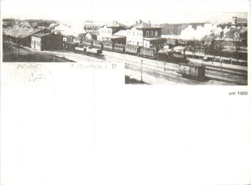 Falkenstein um 1900 - 150 Jahre deutsche Eisenbahn
