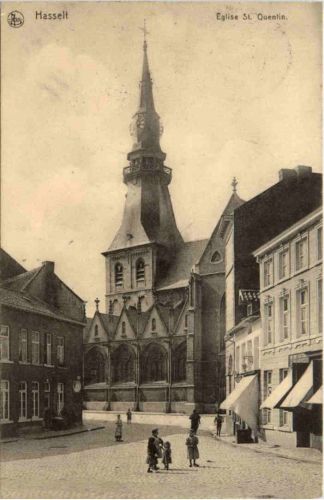Hasselt - Eglise St. Quentin - Feldpost Landsturm Bataillon Nürnberg