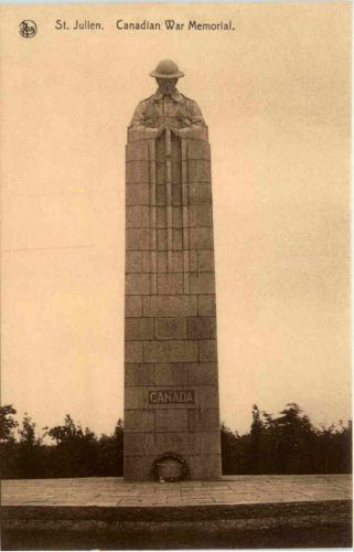 St. Julien - Canadian War Memorial - Ypern