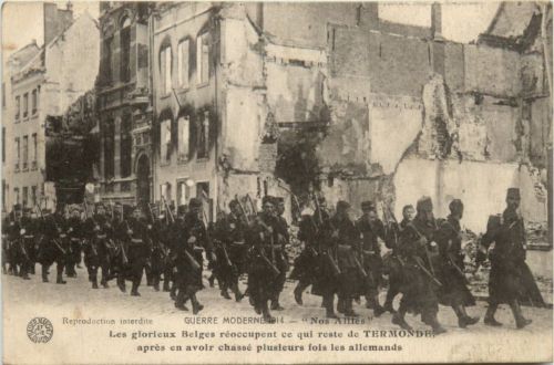 Termonde - Guerre 1914