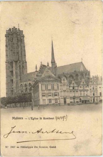 Malines - L Eglise St. Rombaut