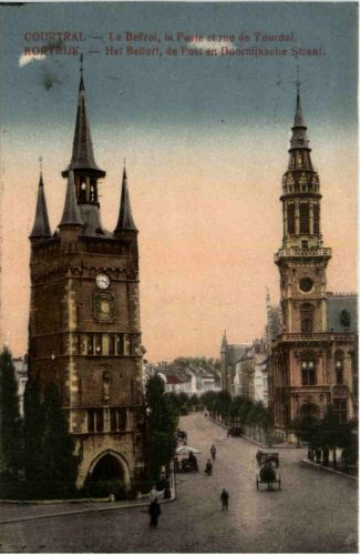 Kortrijk - Le Beffroi- Feldpost