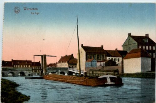 Warneton - La Lys - Feldpost 40. Inf. Division