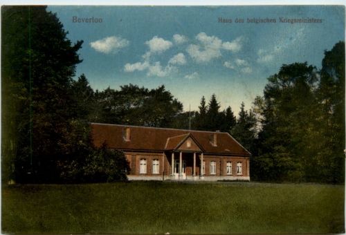 Soldatenheim Beverloo - Feldpost Infanterie Ersatz Truppe