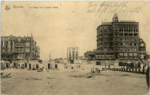 Knocke - La Plage et le Grand Hotel