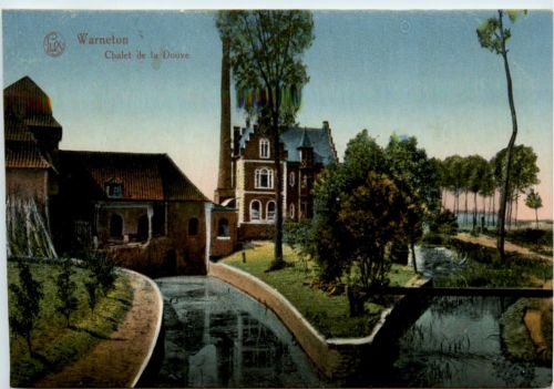 Warneton - Chalet de la Douve - Feldpost 14. Armeekorps