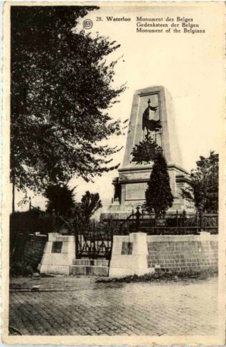 Waterloo - Monument des Belges