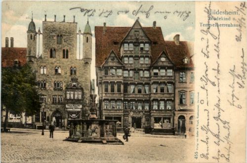 Hildesheim - Edekind und Tempelherrenhaus