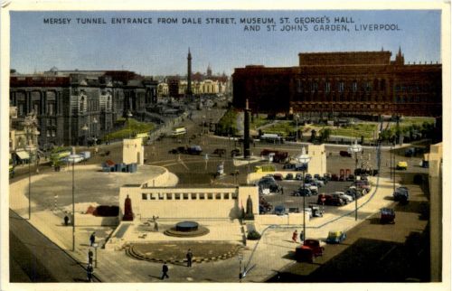 Liverpool - Mersey Tunnel Entrance