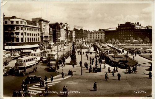 Manchester - Piccadilly and Gardens