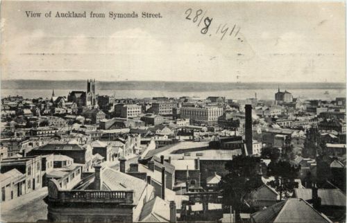 Auckland from Symonds Street - New Zealand